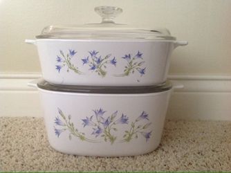 Brand New Blue Dusk Corning Were Casserole Only $45 Second Cessarole Is For $50 