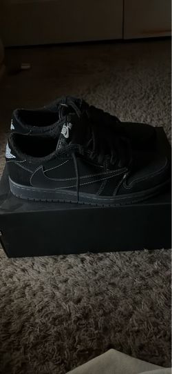 Air Jordan 1 Low Black Travis Scott Sneakers