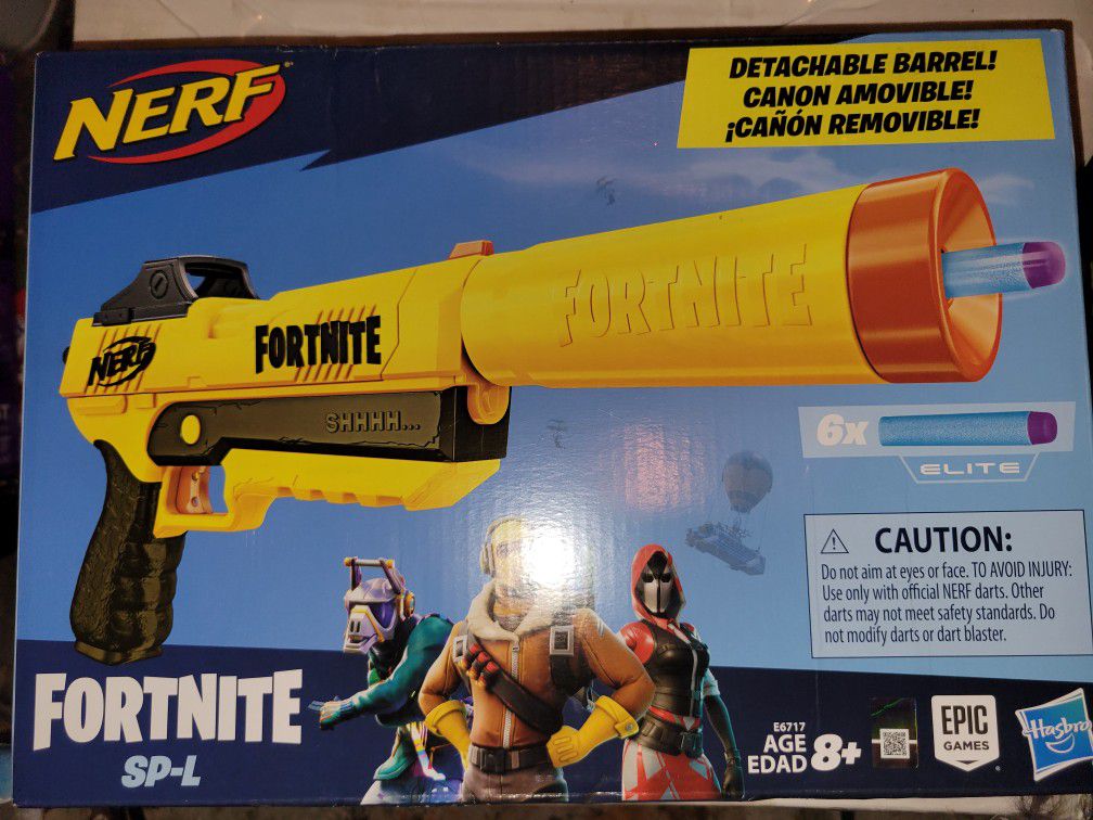 New Nerf Fortnite Gun