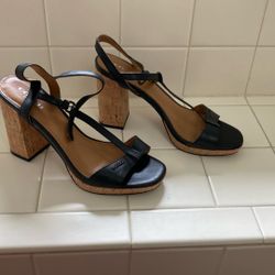 Coach High Heels Leather 8.5