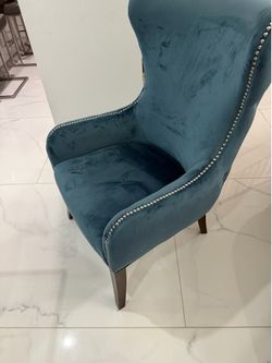 blue chair