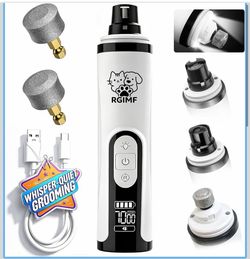 Dog nail Grinder whisper quiet with light