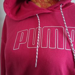 Hoodie Puma Hooded Sweatshirt Sz M