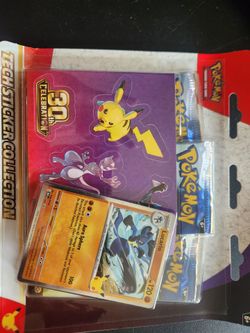 Pokémon 30th Celebration Sticker collection