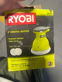 RYOBi 6” Orbital Buffer