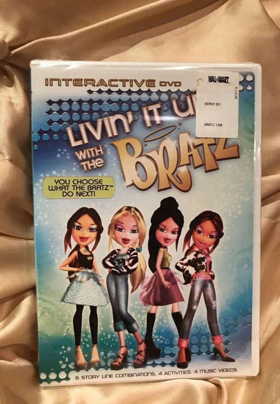 NEW Livin’ it up with The Bratz ~ Interactive DVD