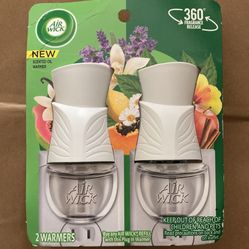 Air Wick Scented Oil Warmers Qty 2
