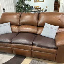 Arizona Leather Sofa Recliner