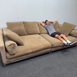 Is it a Bed or Couch?😱 Z Gallerie Ventura Extra Deep Sofa - 3k Retail ***Rare find*** Can Deliver