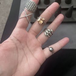 Sterling Silver Rings