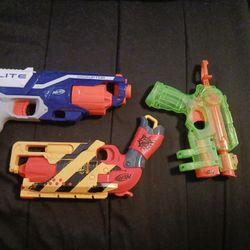Nerf Blasters Pistols