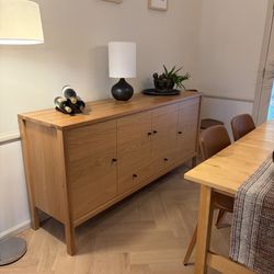 Room and Board Oak Emerson Storage Cabinet