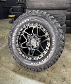 17" Wheels & Tires Package Deal Dropstar Trail Series 602 Wheels 265/65R17 BFGOODRICH KO3 Tires