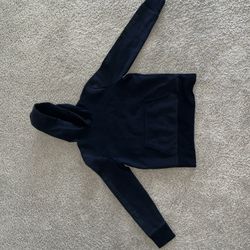 Black Hollister Plain  Hoodie: Adult XS