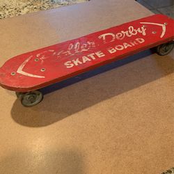 Vintage Roller Derby Skate Board