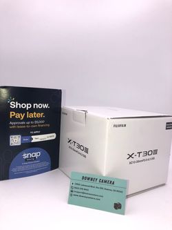 Fujifilm X-T30 III with XC 13-33mm Lens Kit