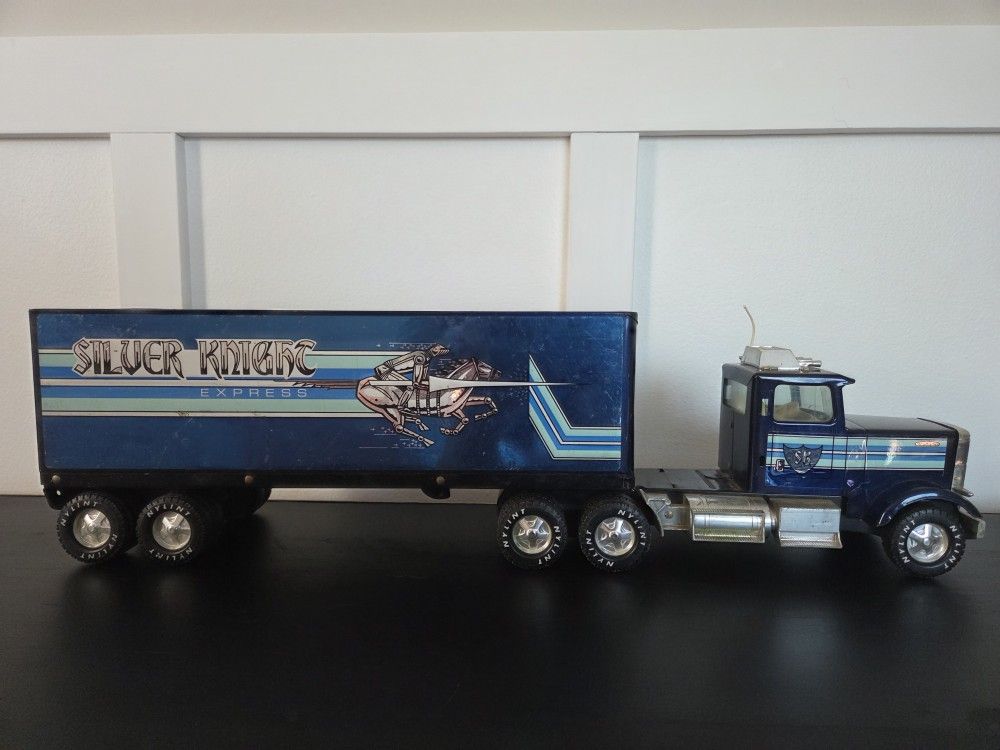 1980s Nylint Silver Knight 18 Wheeler