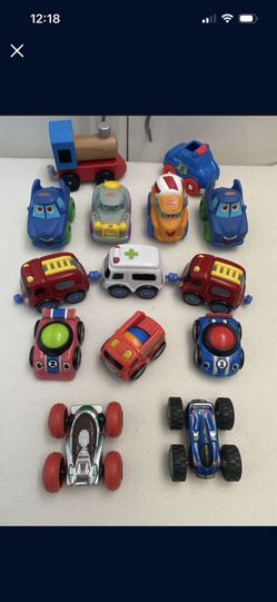 Toddler CARS and TRUCKS and RACERS Bunch