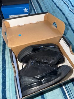 Black Toddler High-Top Sneakers 8c