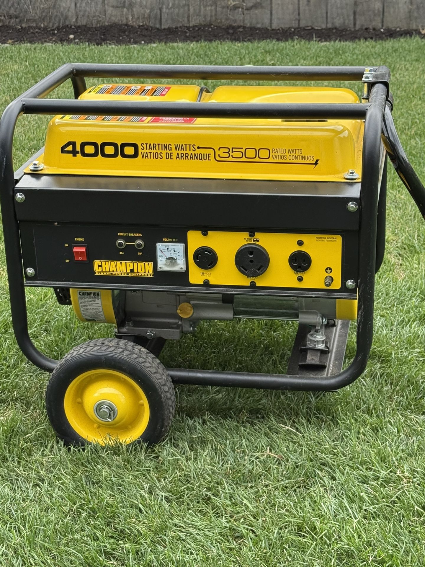 Champion 4000/3500 Generator