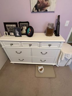 Big white dresser