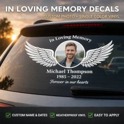 Memorial stickers