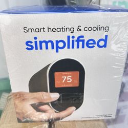 WYZE Smart WiFi Thermostat for Home with App Control Compatible with Alexa and Google Assistant, Only Designed for 2.4 WiFi Connection Black (Renewed