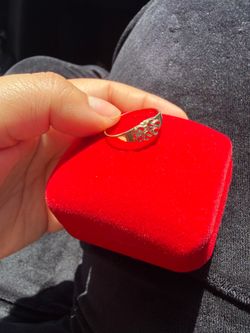 Nugget ring GOLD 10k Size 10