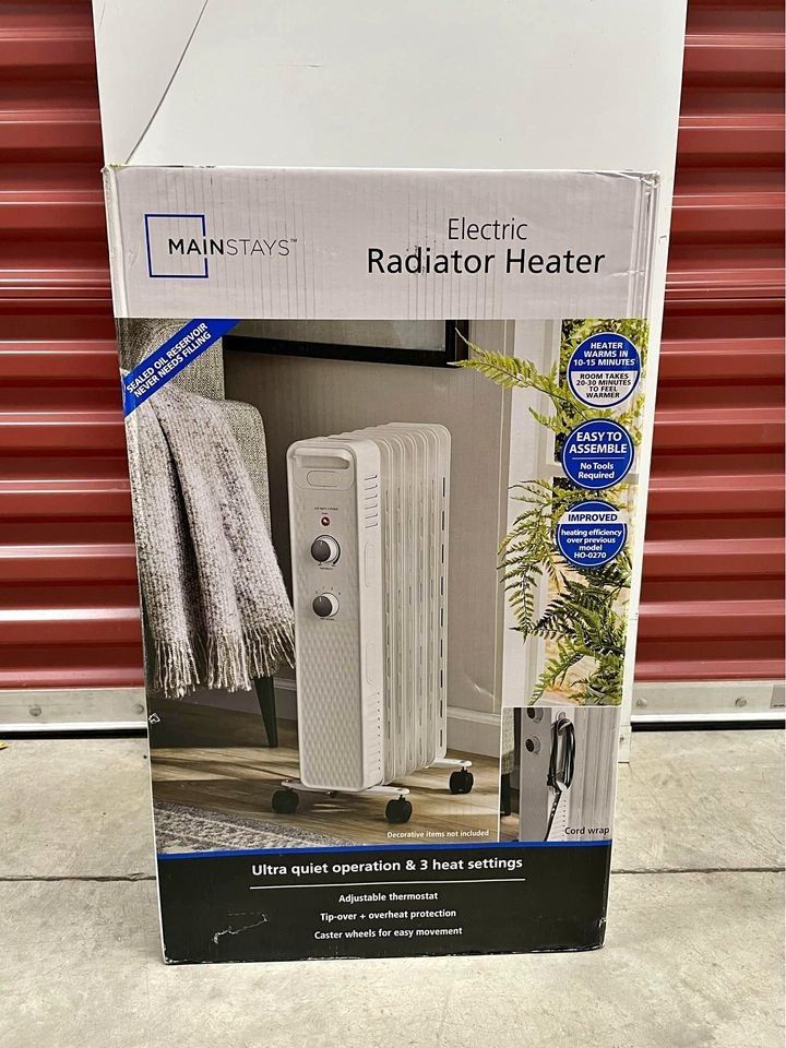 Mechanical Oil Filled Electric Radiant Space Heater