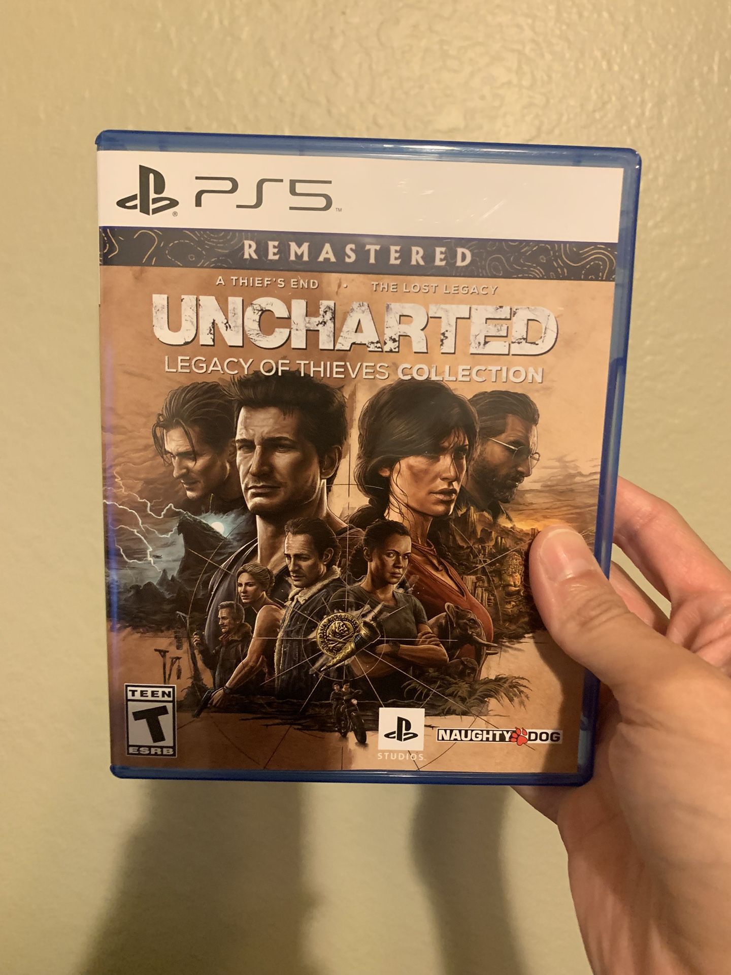 Uncharted Legacy of thieves collection for PlayStation five