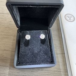 Lab Grown 2ctw Diamond Studs Igi Report
