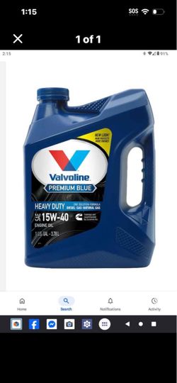 Valvoline Premium Blue 15W-40 Engine Oil