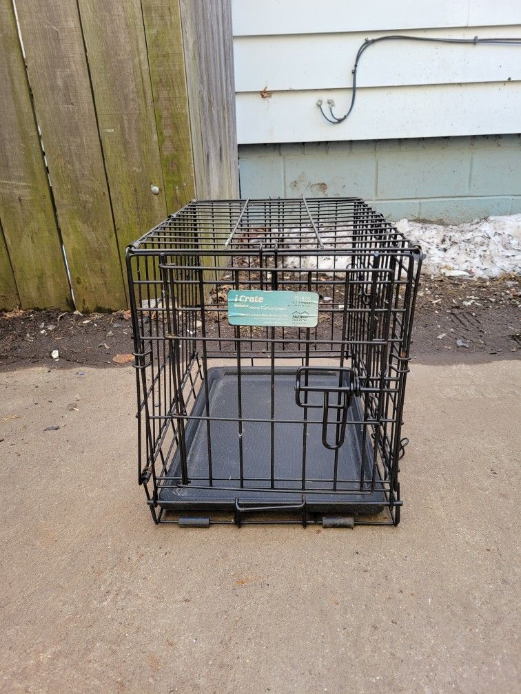 I-CRATE SMALL DOG CAGE 