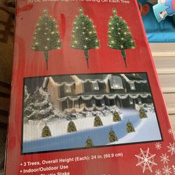 24in Christmas Trees $8 For 3 Boxes