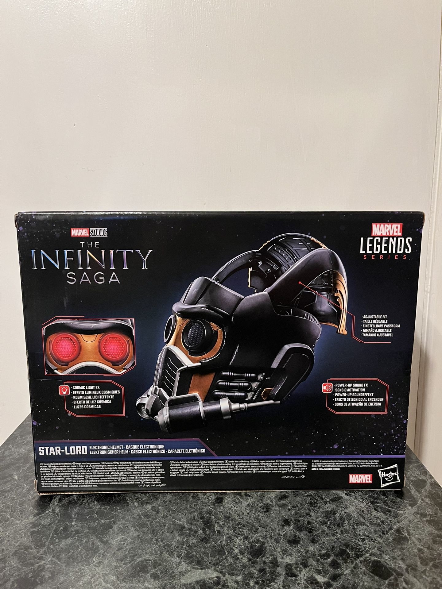 Marvel Legends Series Star Lord Electronic Helmet