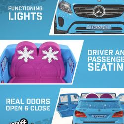 12V Disney's Frozen Mercedes GLS-320, Battery Powered Ride-on, Kids Ages 3+, up to 5 MPH