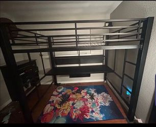 Loft bed frame, size full