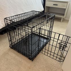 Ultra Tough 2-Door folding Dog Crate (small)