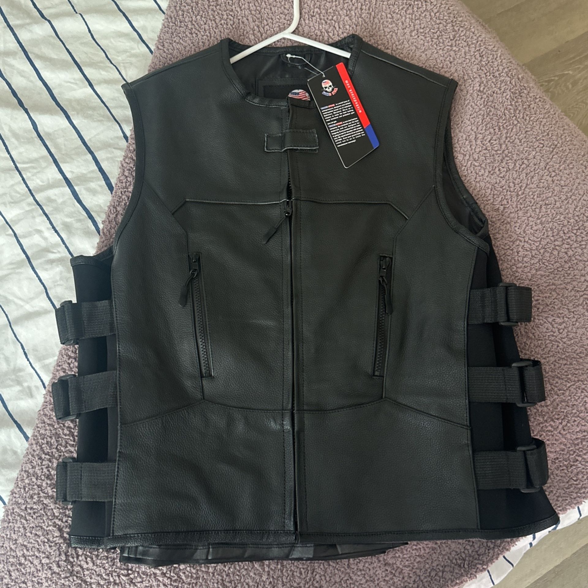 Leather Vest