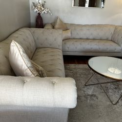 2 Sofas With Coffee Table And A Console 