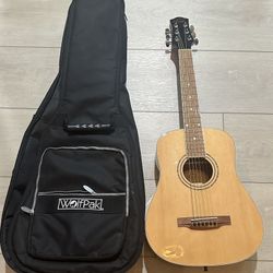 Guitar, Case, And Guitar Picks