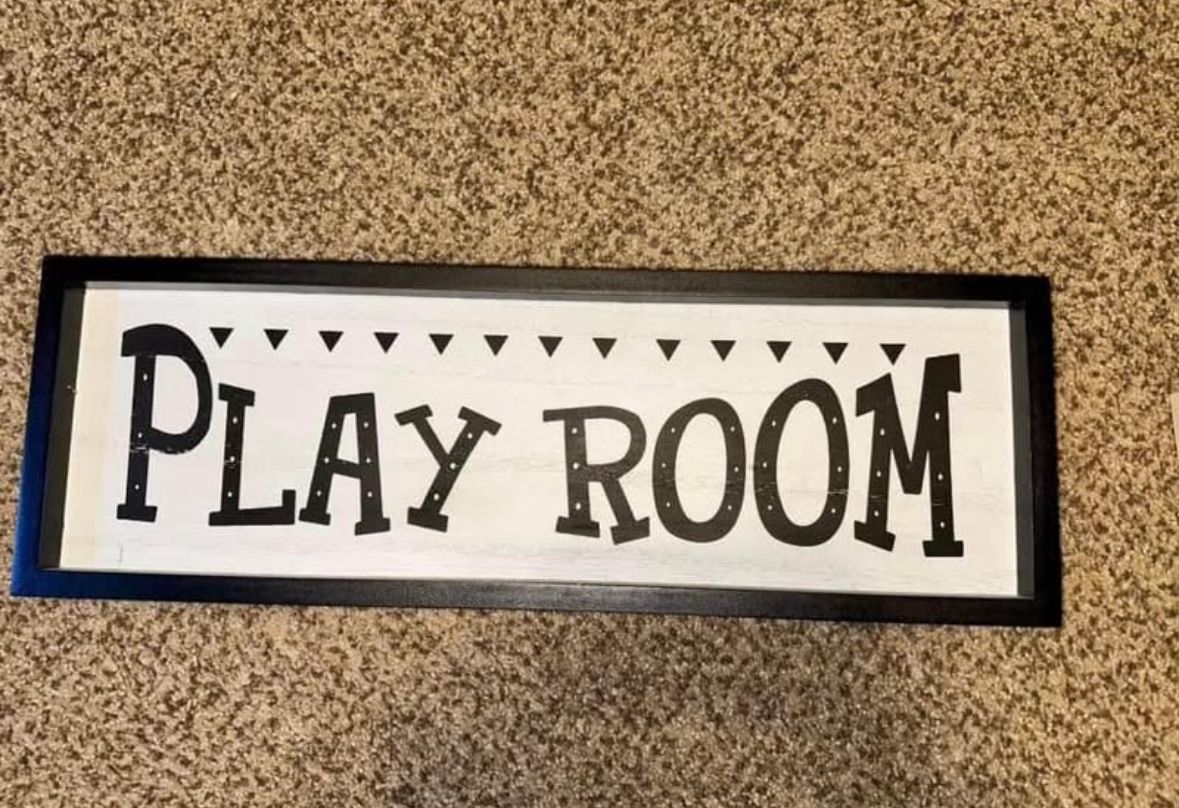 Playroom Sign