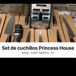 Juego De Cuchillos Princess House 