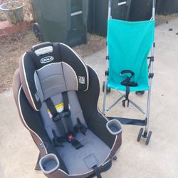 Seat And Stroller Used