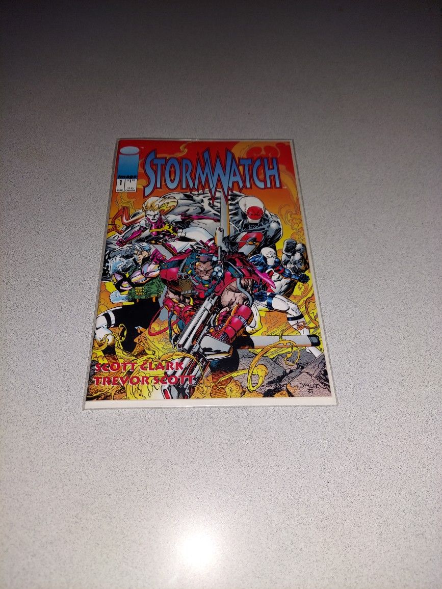 1993 STORMWATCH #1 COMIC BAGGED AND BOARDED 