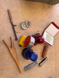 Antique items lot