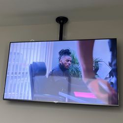 65 INCH LG SMART TV WITH CEILING MOUNT
