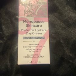 Brand New No7 Menopause skincare
