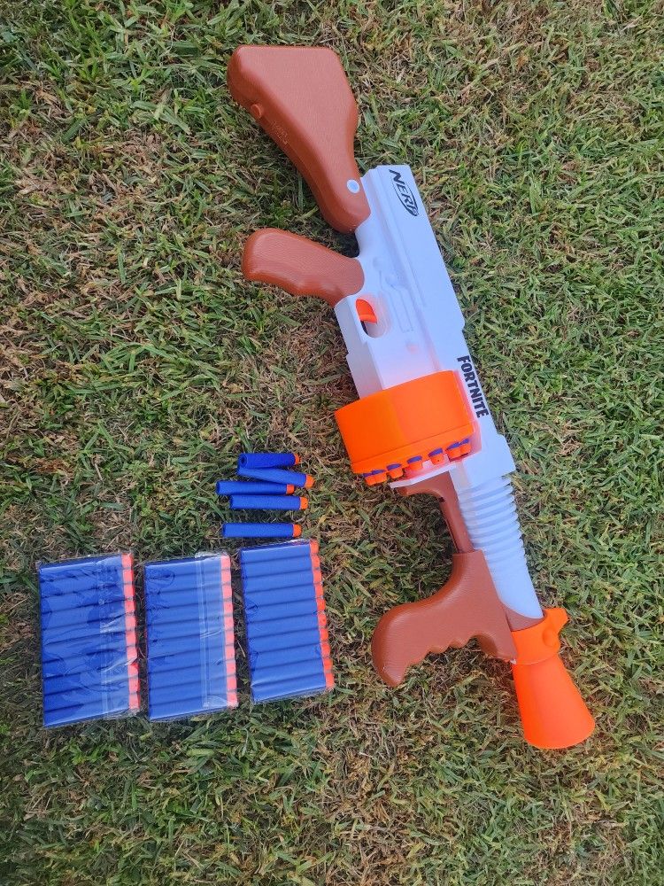 Nerf Fortnite Tommy Gun Macgine Gun. Brand New..50 Shots