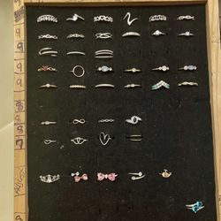 Come Shop!!  Orig Prices $30 To $100. Sterling Silver And Gold Platted Rings. Boxelder Dr. 92563